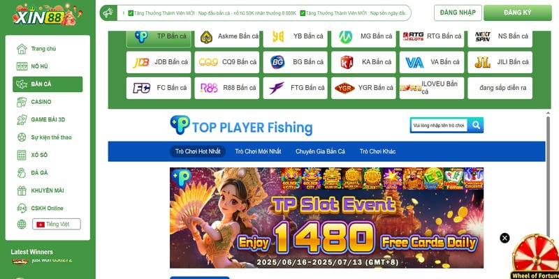 Bắn cá Xin88 xuất hiện sôi động mãn nhãn với hình ảnh âm thanh chân thực